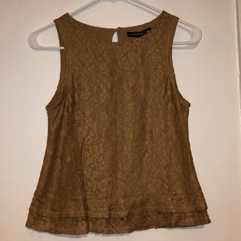 Banana Republic Mad Men Collection Lace Tank